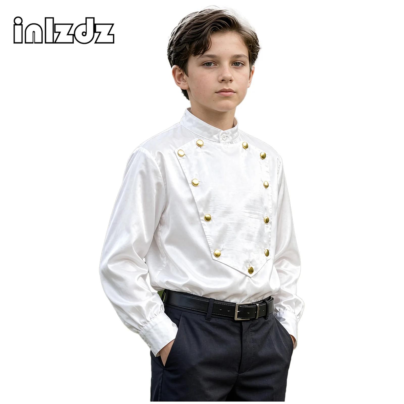 Tops - Camisa de cetim vintage medieval renascentista